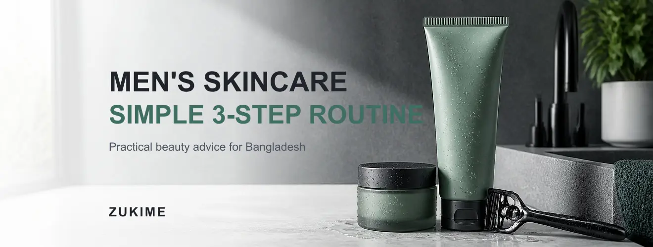 Men’s Skincare Routine: Cleanser, Moisturizer ও Sunscreen-এর সহজ ৩ ধাপ