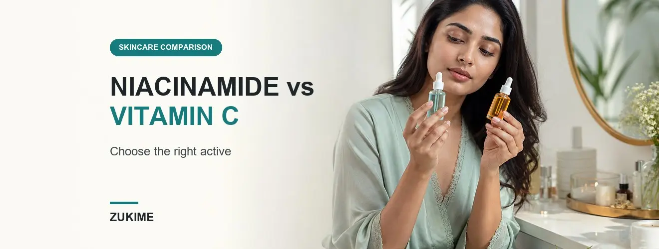 Niacinamide নাকি Vitamin C—কোনটি আপনার Skin-এর জন্য ভালো? Complete Comparison Guide