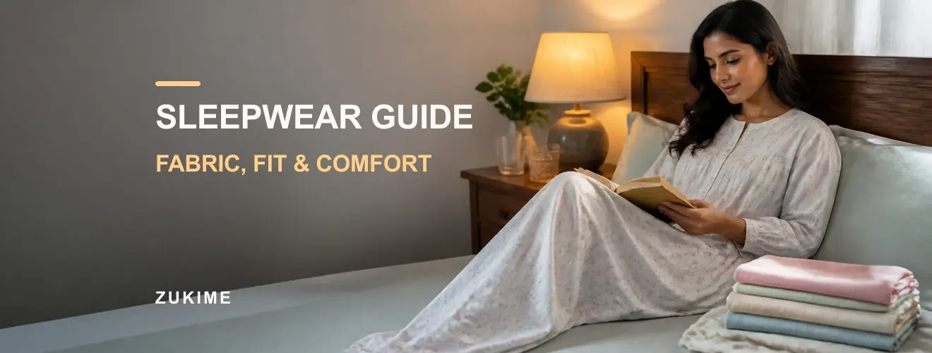 Nighty ও Sleepwear Guide: Fabric, Fit, Skin Comfort ও ভালো ঘুম