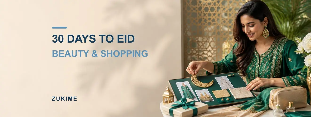 Eid-এর ৩০ দিন আগে Beauty, Gift ও Shopping Planner
