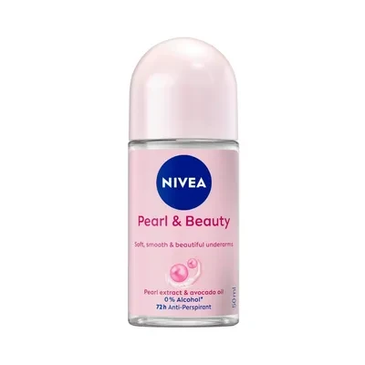 Nivea Anti Perspirant Pearl & Beauty Deodorant Roll On - 50ml