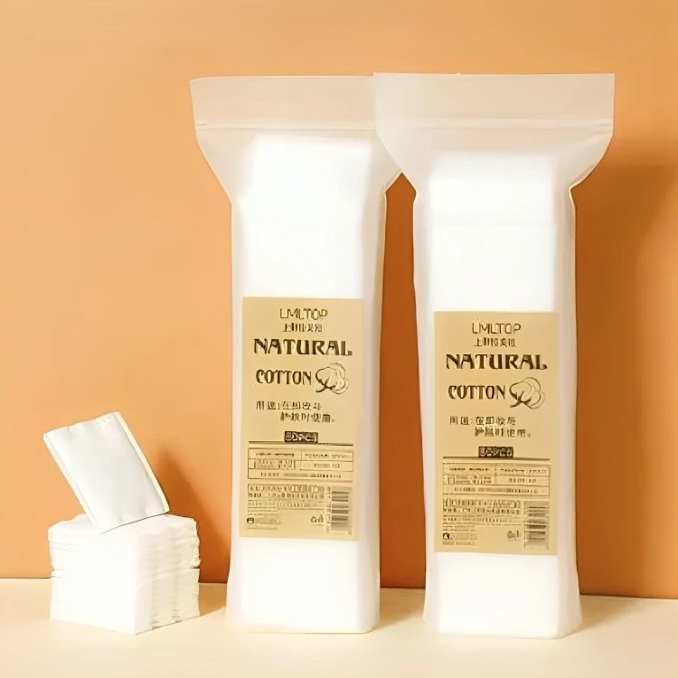 LMLTOP Natural Cotton Pads - 80pcs