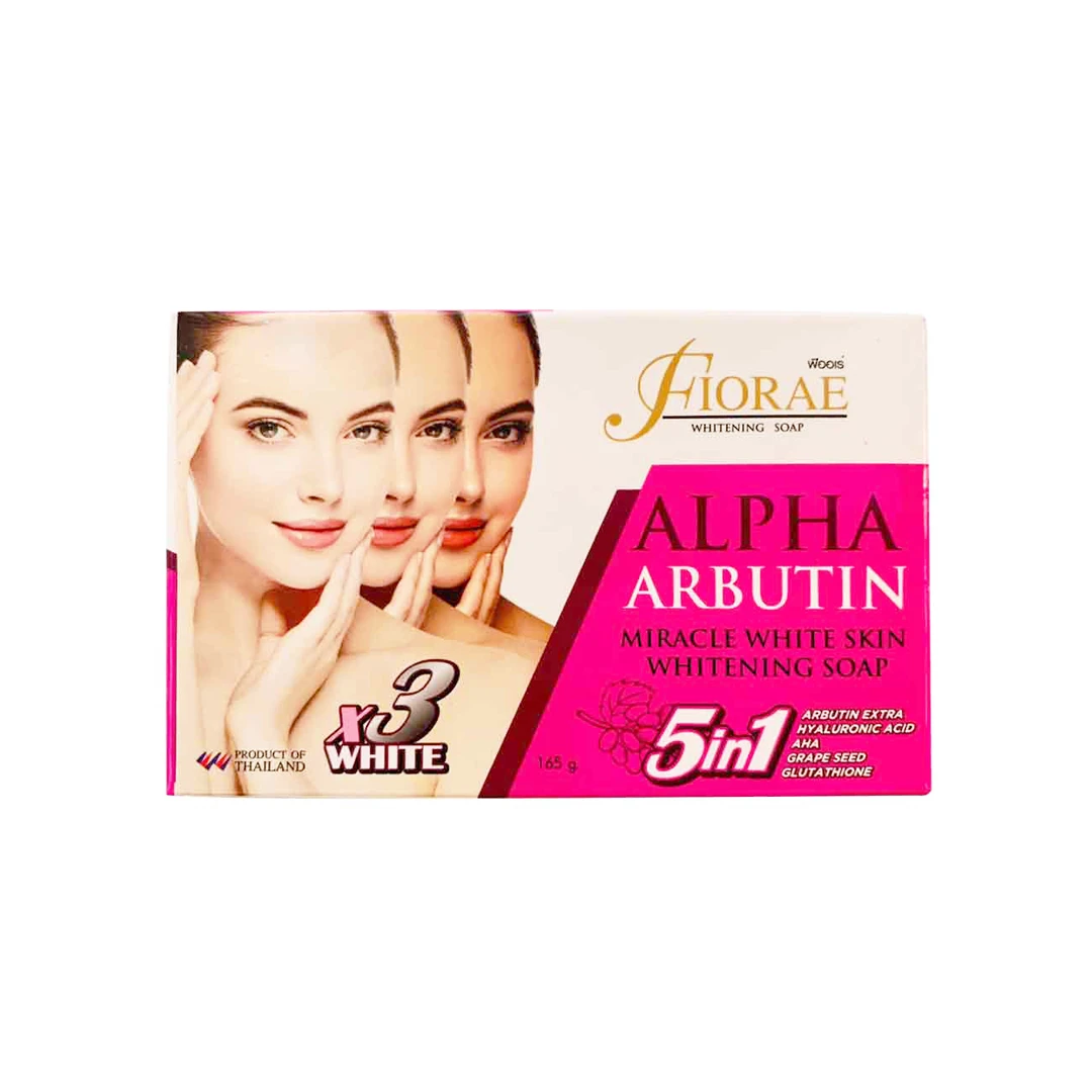Fiorae Alpha Arbutin Miracle Whitening Soap - 165gm