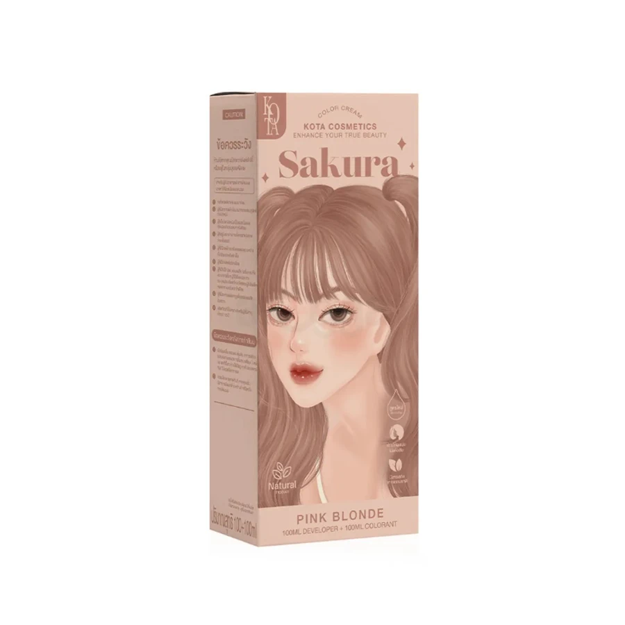 Kota Cosmetics Sakura Hair Color - Pink Blonde