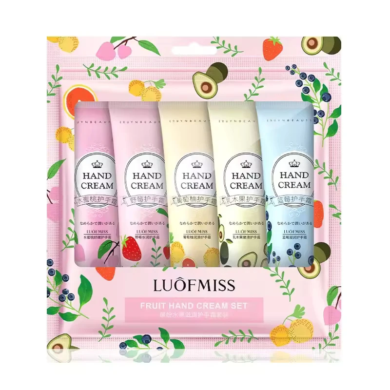 LUOFMISS Fruits Extract Hand Cream Set