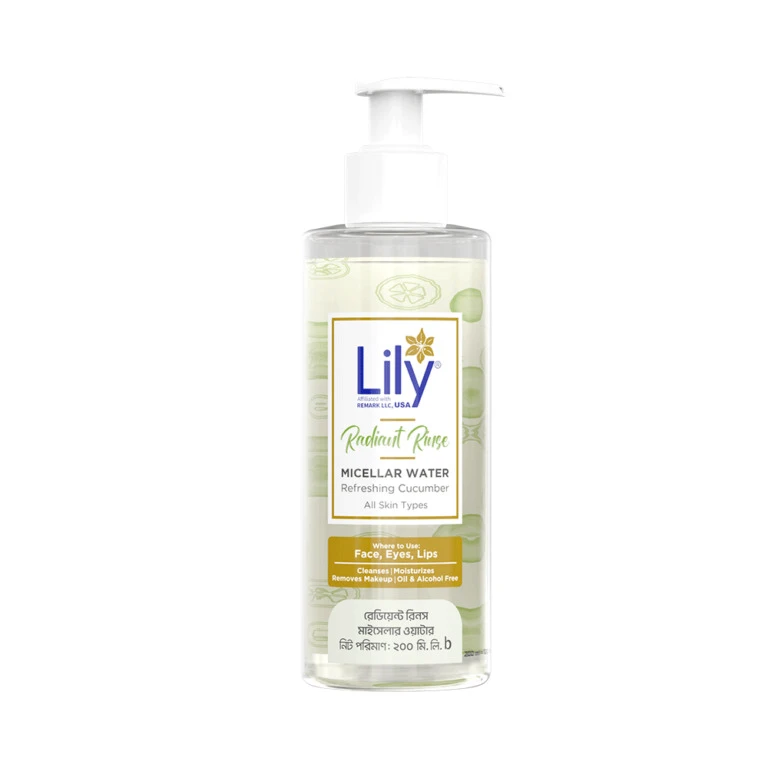 Lily Radiant Rinse Micellar Water - 200ml