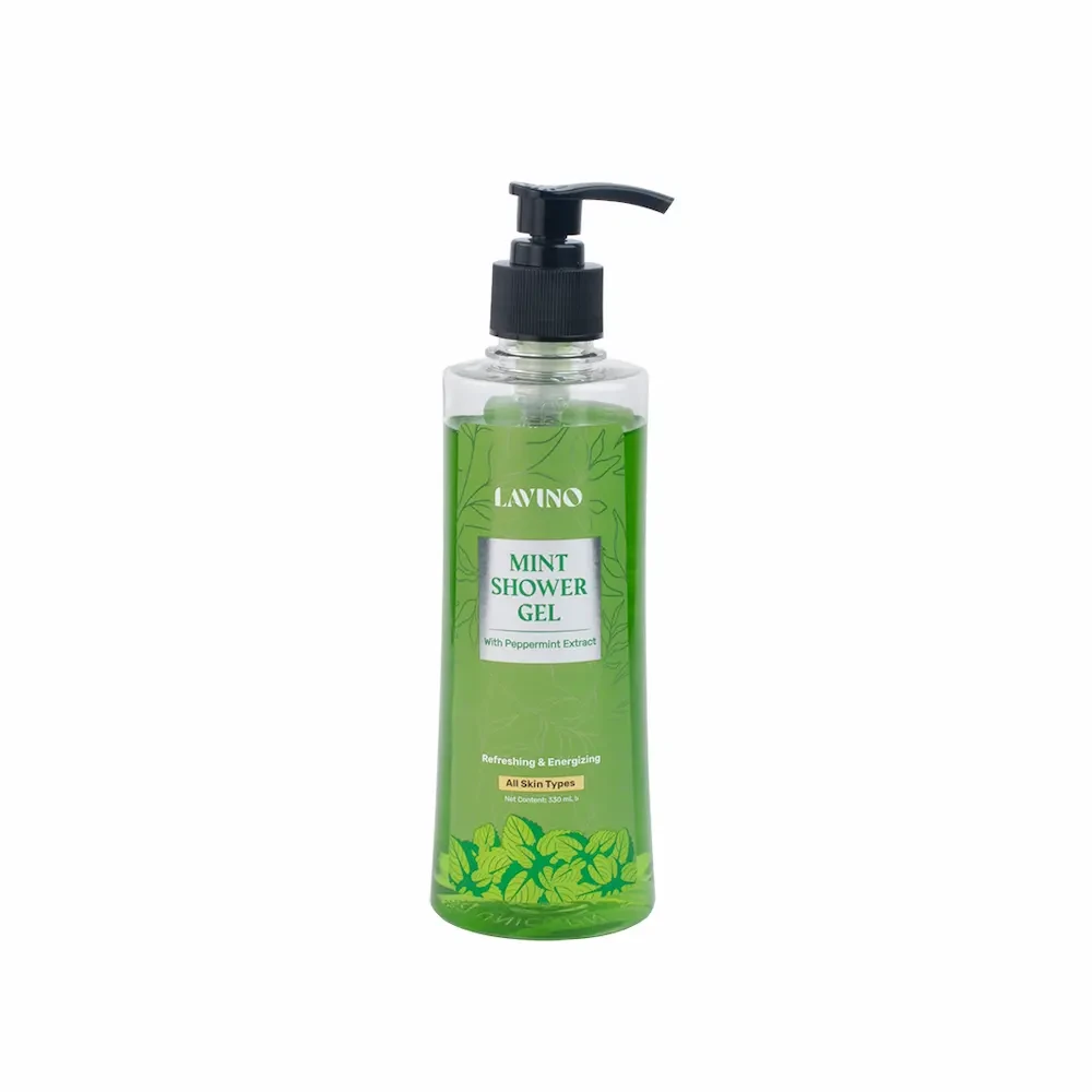 Lavino Mint Shower Gel with Peppermint Extract - 330ml