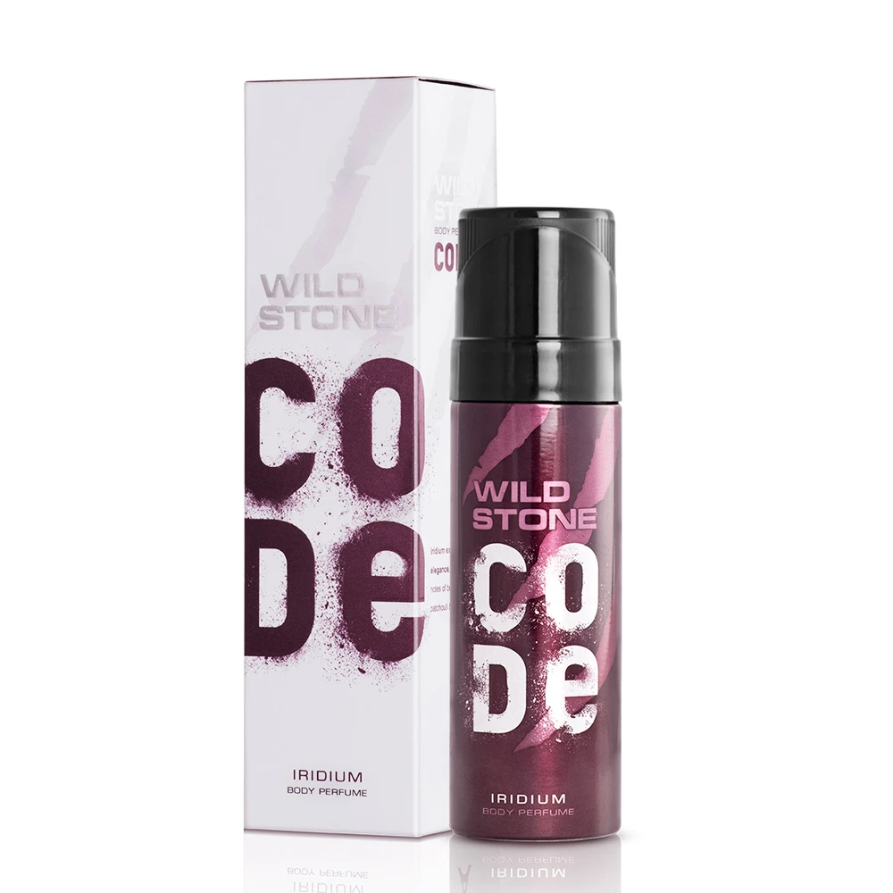 Wild Stone Code Iridium Body Perfume for Men - 120ml
