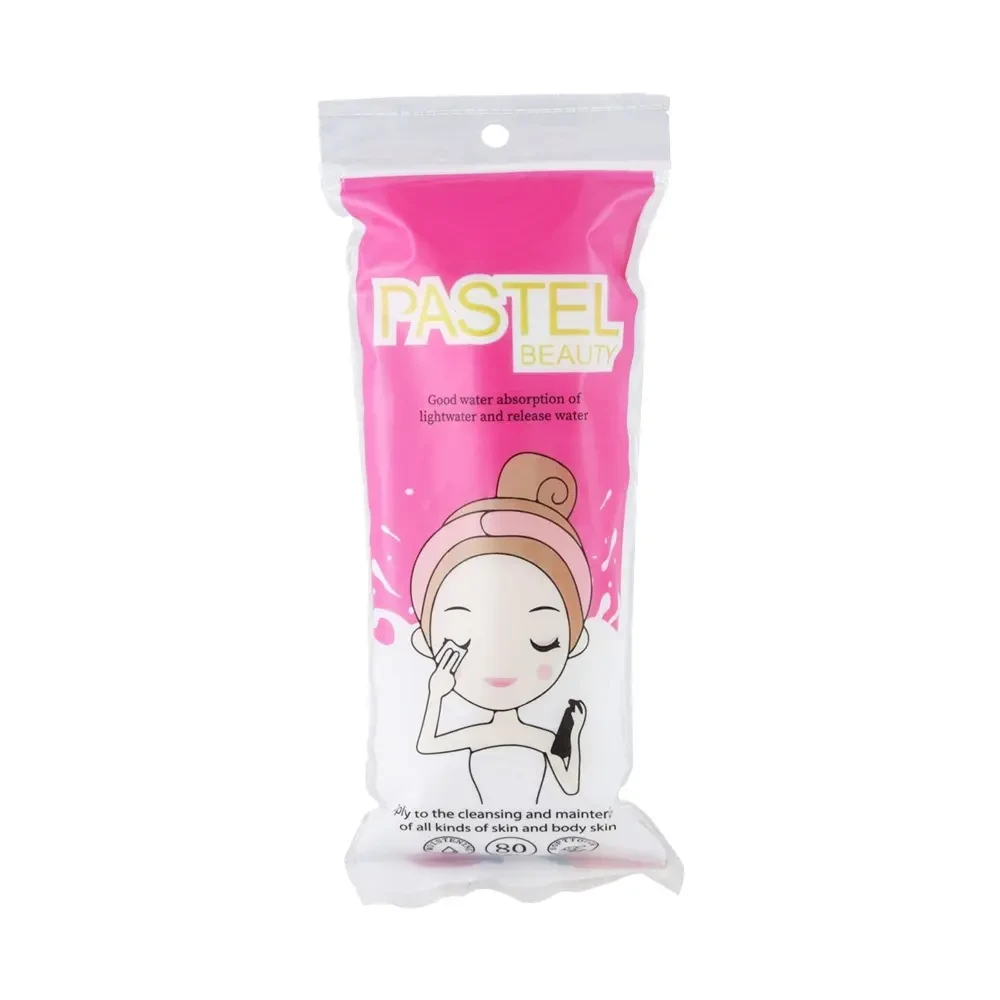 Pastel Beauty Cotton Pad 80pcs