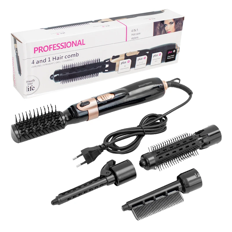 PROFESSIONAL BDS-1801 Hair dryer and styling set