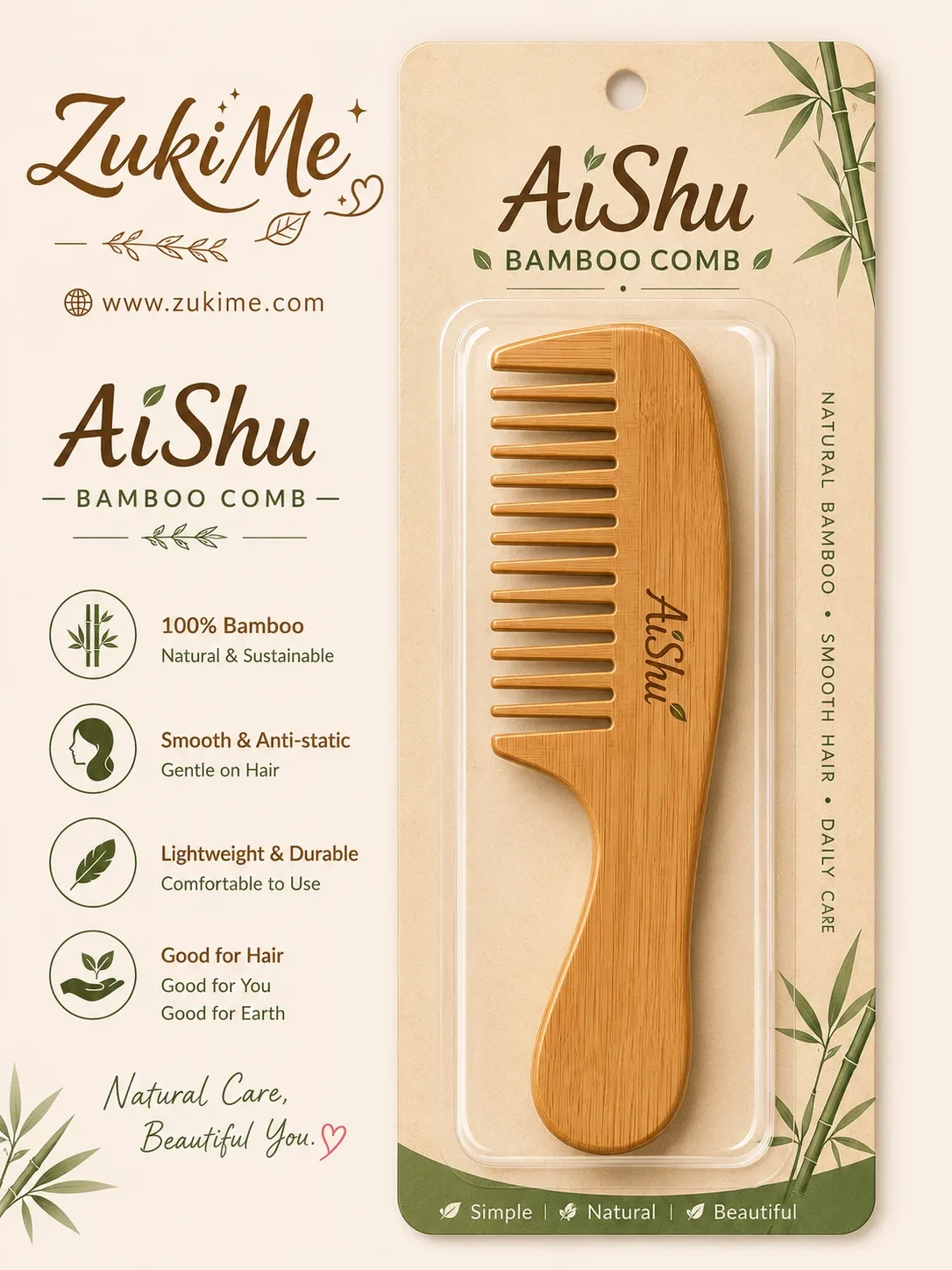 AISHU BAMBOO COMB