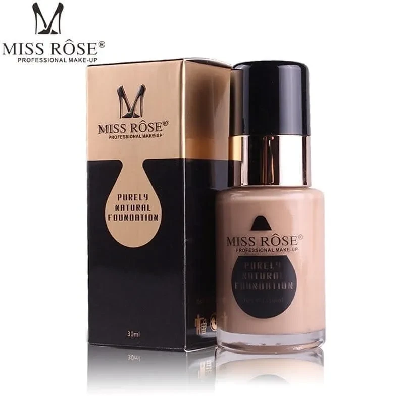 Miss Rose Purely Natural Foundation - 30ml