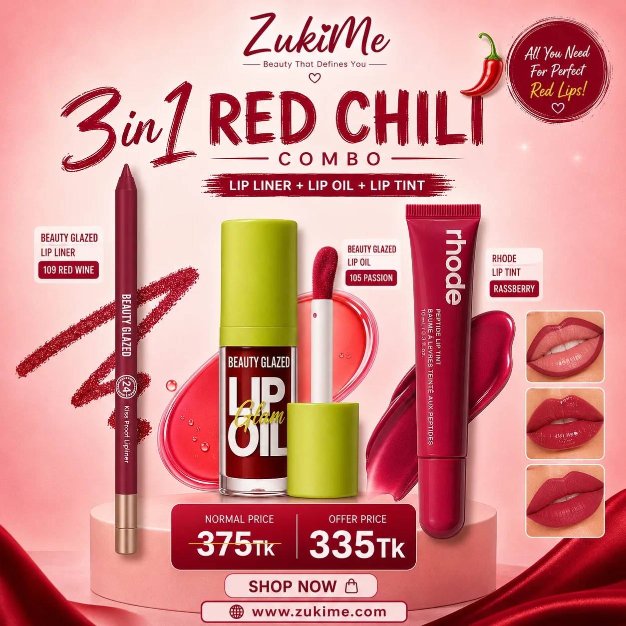 3in1 Red Chili Combo