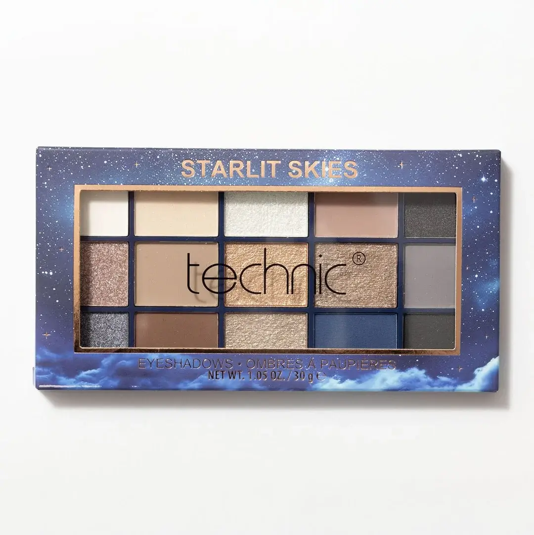 Technic Pressed Pigment Eyeshadow Palette – Starlit Skies