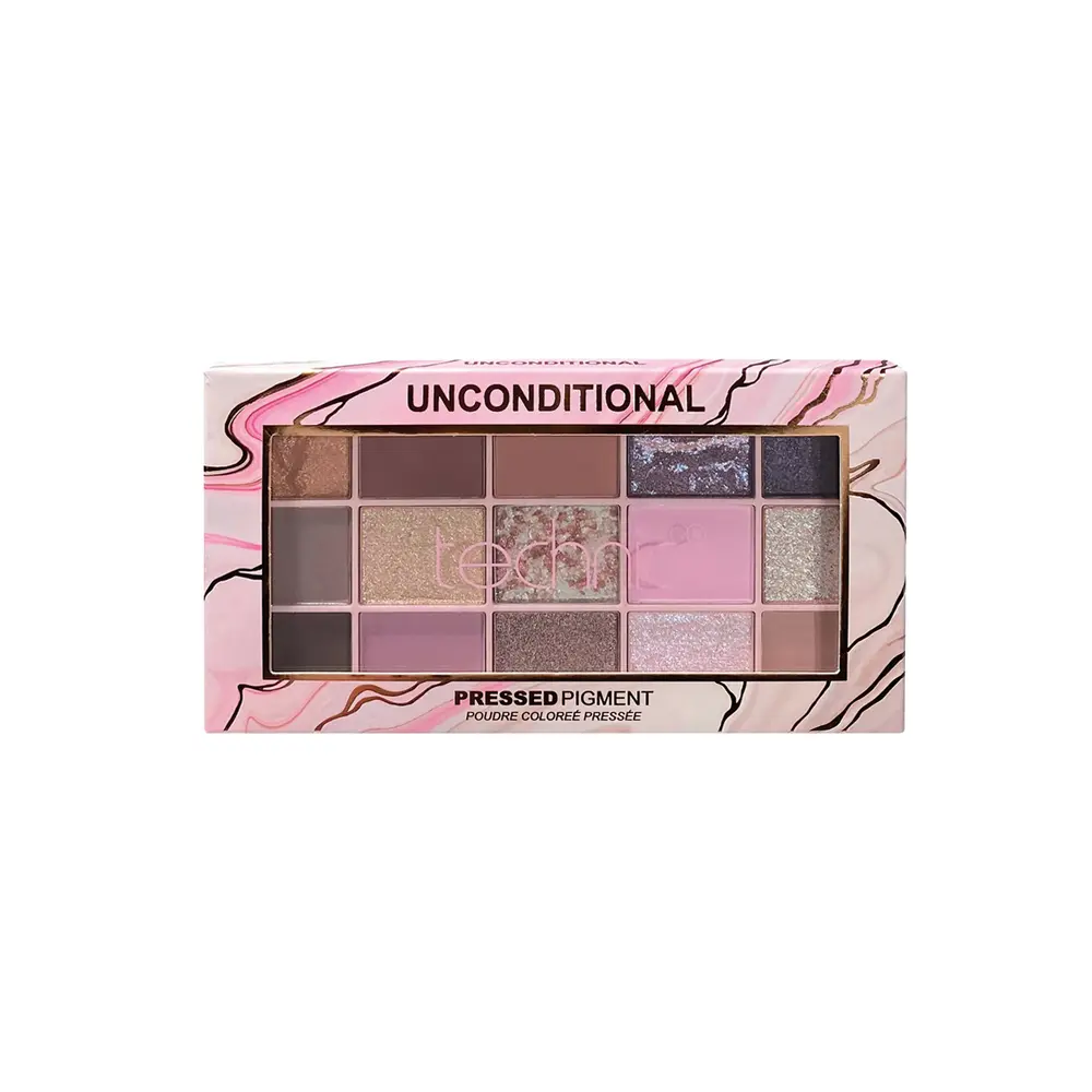 Technic Pressed Pigment Eyeshadow Palette Unconditional
