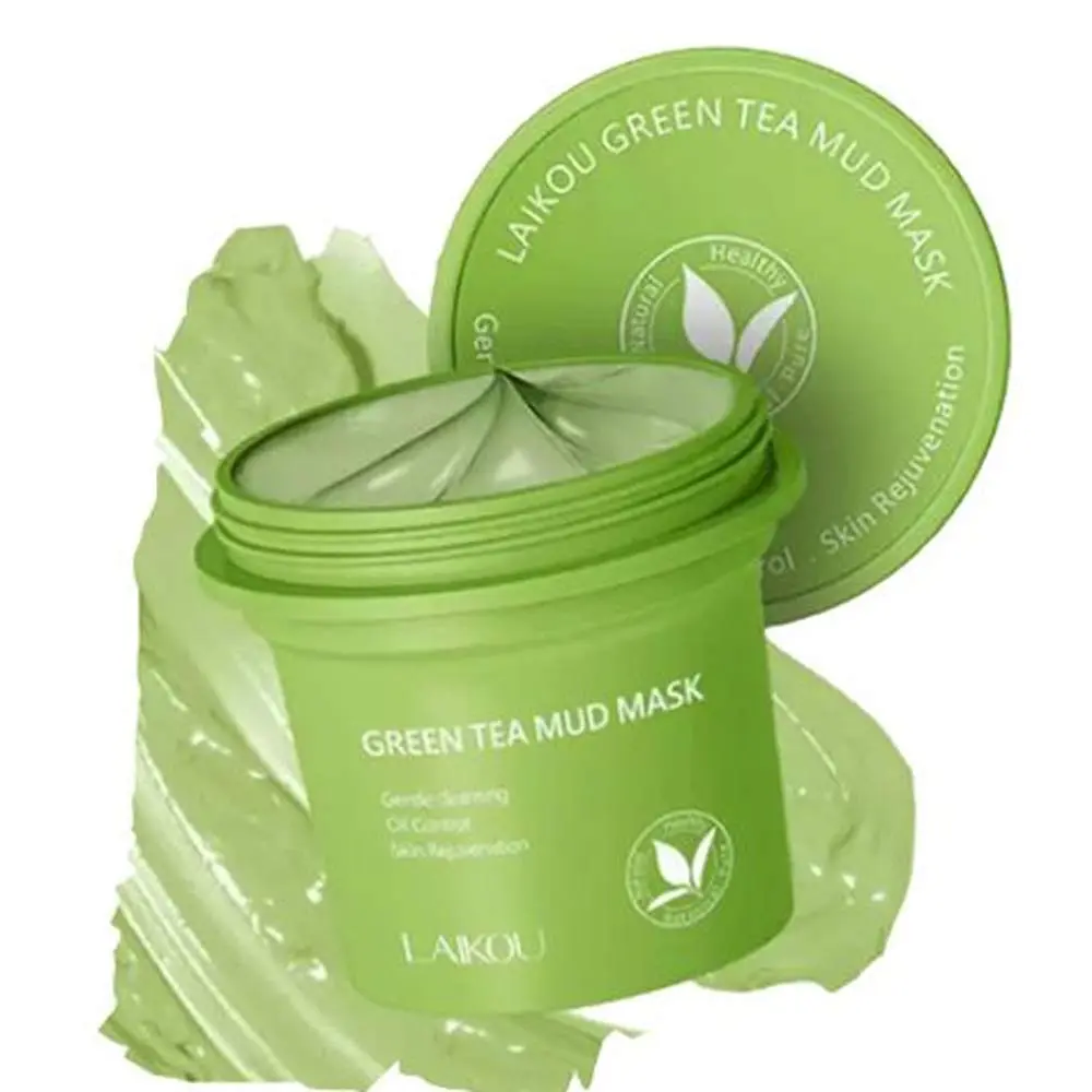 LAIKOU Green Tea Mud Mask - 100g