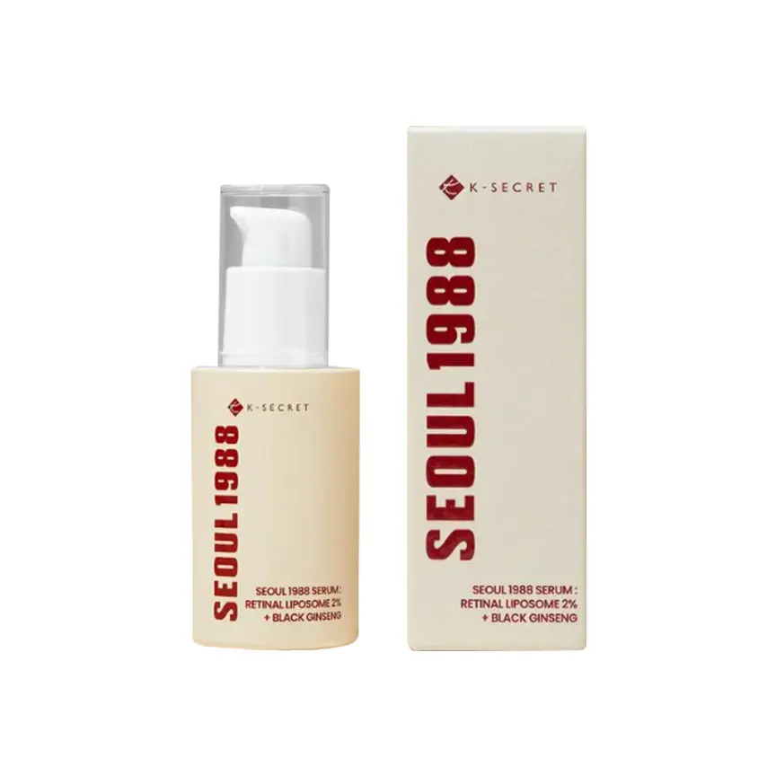 K-SECRET Seoul 1988 Serum : Retinal Liposome 2% + Black Ginseng - 30ml