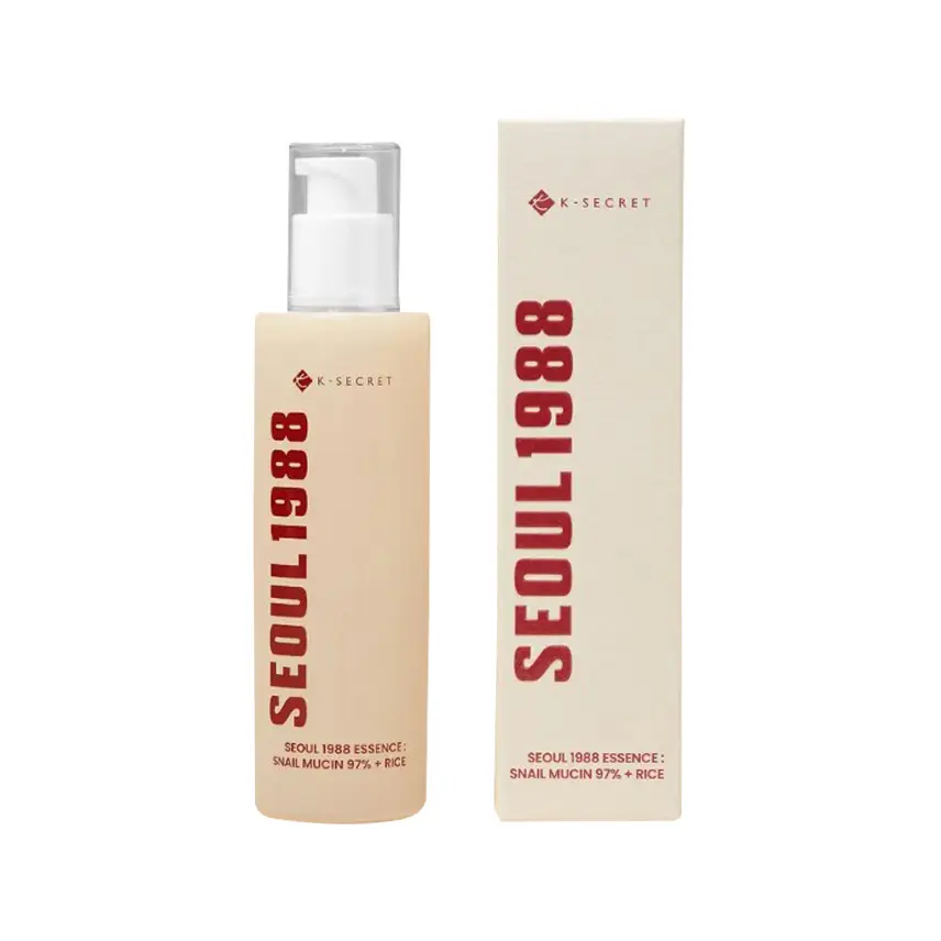 K-SECRET SEOUL 1988 Essence : Snail Mucin 97% + Rice 100ml